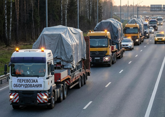 Перевозка оборудования